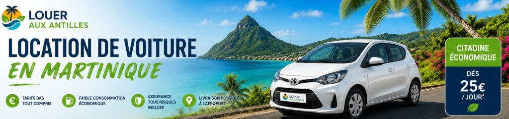 Location citadine Martinique