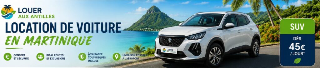 Location suv Martinique