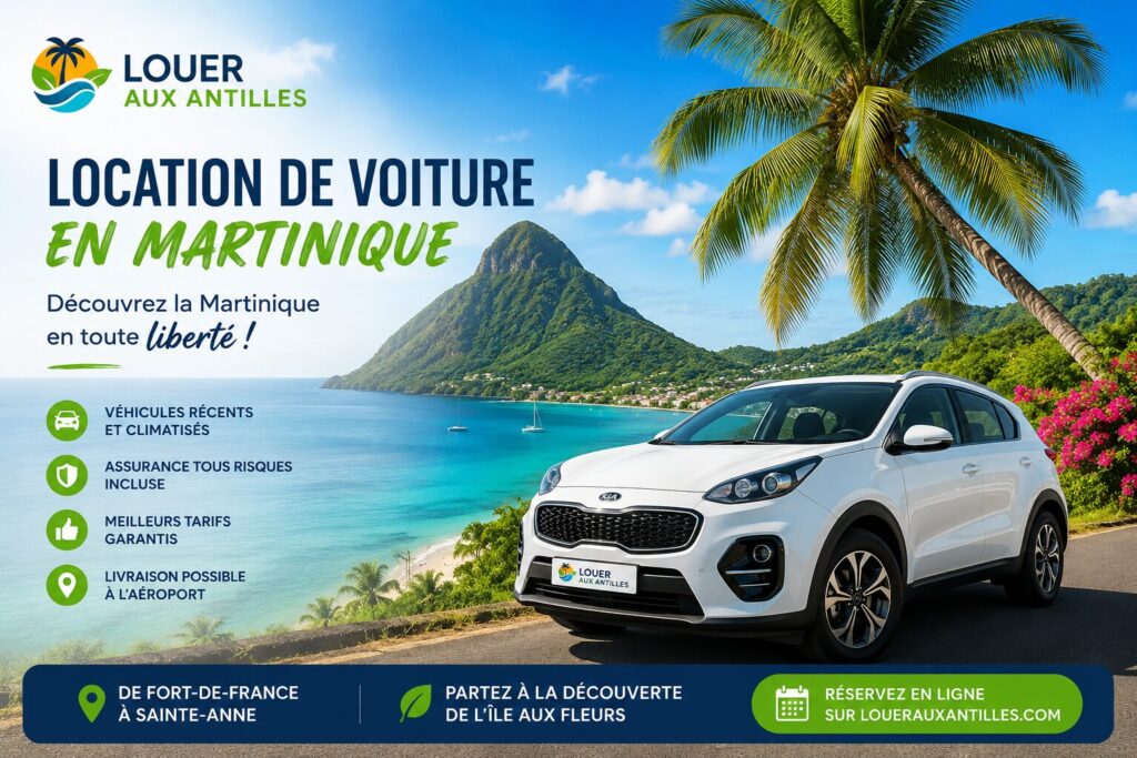 location voiture Martinique