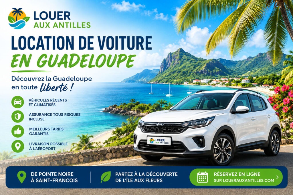 location de voiture en Guadeloupe