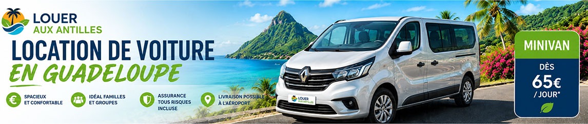 Location Minivan Guadeloupe